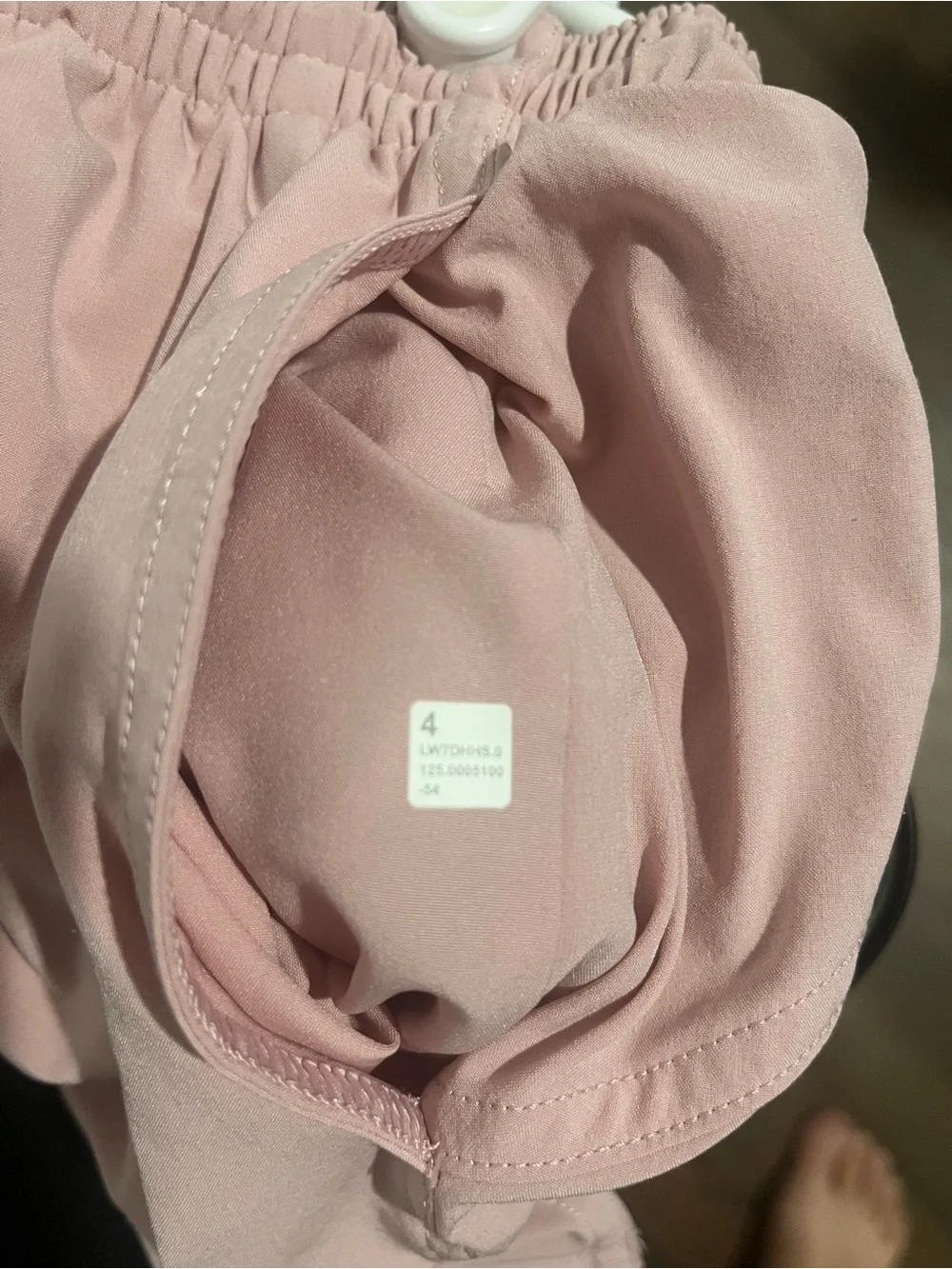 lululemon athletica Dusty Pink Athletic Shorts with Drawstring